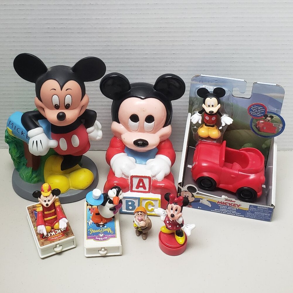 Mickey Mouse Banks & Disney Toys
